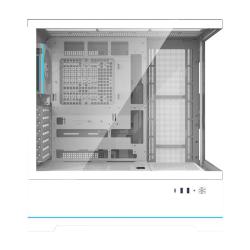 Darkflash Počítačová skříň DY451 PRO s ventilátorem (bílá)