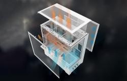 Darkflash Počítačová skříň DY451 PRO s ventilátorem (bílá)