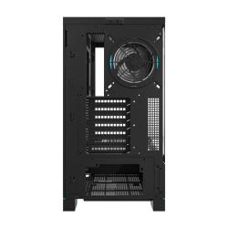 Darkflash Počítačová skříň DY451 PRO s ventilátorem (černá)