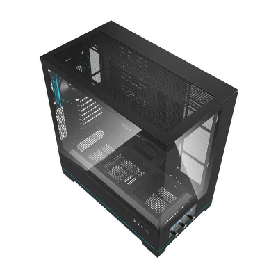 Darkflash Počítačová skříň DY451 PRO s ventilátorem (černá)