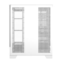 Darkflash Počítačová skříň DY451L bez ventilátorů (bílá)
