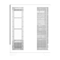 Darkflash Počítačová skříň DY451L PRO s ventilátorem (bílá)