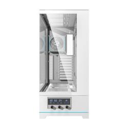 Darkflash Počítačová skříň DY451L PRO s ventilátorem (bílá)