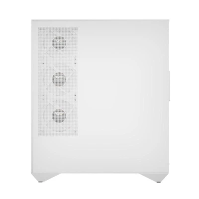 Darkflash DY460 bílá počítačová skříň se 4 ventilátory ARGB