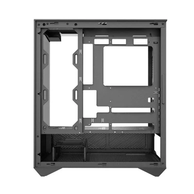 Darkflash Počítačová skříň DY460 (černá) + 4 ventilátory ARGB