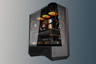 Darkflash Počítačová skříň DY460 (černá) + 4 ventilátory ARGB