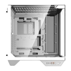 Darkflash Počítačová skříň DY470 bez ventilátorů (bílá)