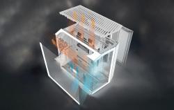 Darkflash Počítačová skříň DY470 bez ventilátorů (bílá)
