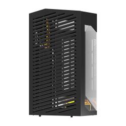 Darkflash Počítačová skříň DY470 se 4 ventilátory (černá)
