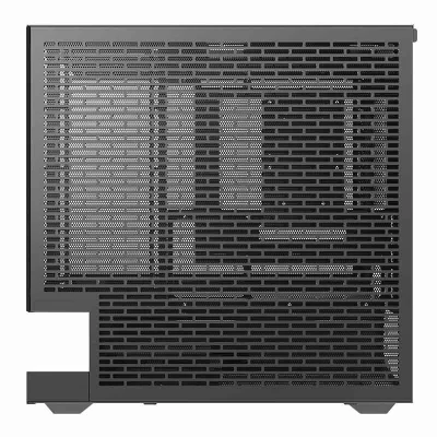 Darkflash Počítačová skříň F1 (černá) + 6 ventilátorů ARGB