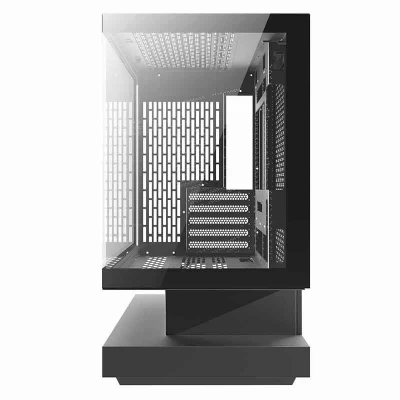 Darkflash Počítačová skříň F1 (černá) + 6 ventilátorů ARGB