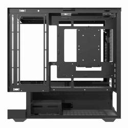 Darkflash Počítačová skříň F1 (černá) + 6 ventilátorů ARGB