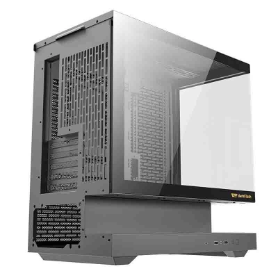 Darkflash Počítačová skříň F1 (černá) + 6 ventilátorů ARGB