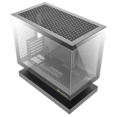 Darkflash Počítačová skříň F1 (černá) + 6 ventilátorů ARGB