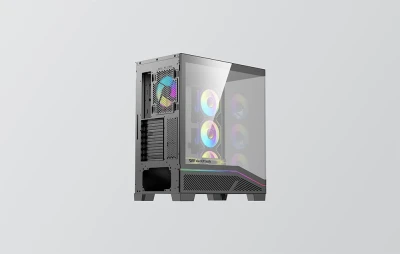 DarkFlash K430 černá počítačová skříň s 6 ventilátory