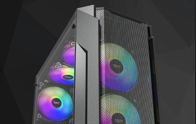 Darkflash Počítačová skříň LEO (černá)