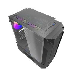 Darkflash Počítačová skříň LEO (černá)