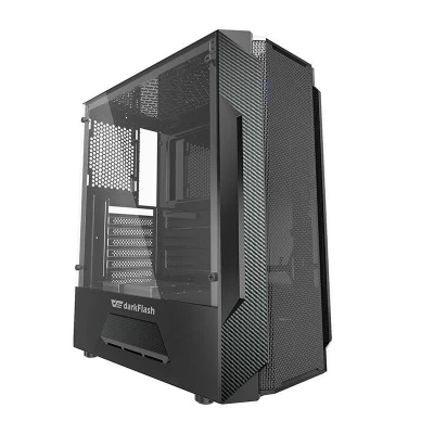 Darkflash Počítačová skříň LEO (černá)