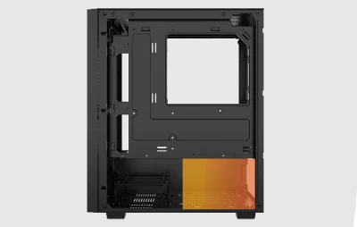 DarkFlash M305 bílá počítačová skříň bez ventilátorů