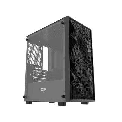DarkFlash M305 Mesh černá bez ventilátorů, počítačová skříň