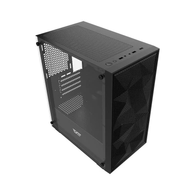 DarkFlash M305 Mesh černá bez ventilátorů, počítačová skříň