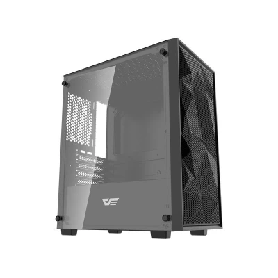 DarkFlash M305 Mesh černá bez ventilátorů, počítačová skříň