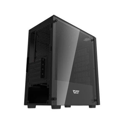 DarkFlash M305 Mesh černá bez ventilátorů, počítačová skříň