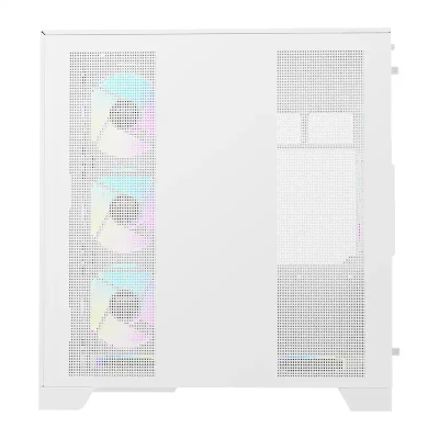 darkFlash TH285 PLUS bílá + 8 ventilátorů počítačová skříň