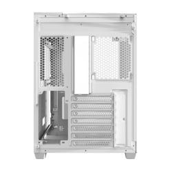 Darkflash Počítačová skříň TH285 se 4 ventilátory (bílá)