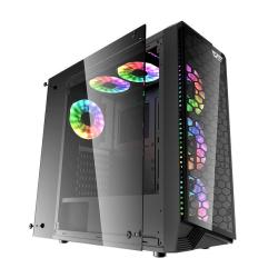 Darkflash Počítačová skříň Water Square 5 (černá)