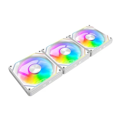 Darkflash Gauss G24 3 v 1 bílé počítačové ventilátory