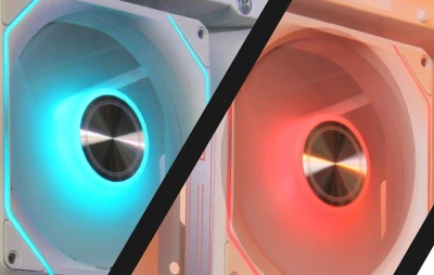 Darkflash Gauss G24 3 v 1 bílé počítačové ventilátory