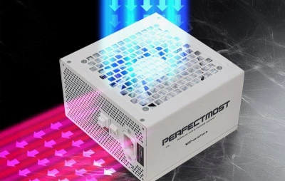 DarkFlash PMT1050 bílý počítačový napájecí zdroj