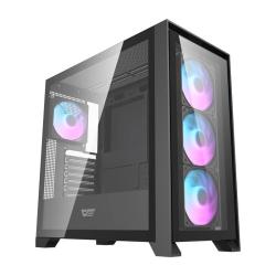 Darkflash Prosklená počítačová skříň DRX90 (černá)