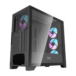 Darkflash Prosklená počítačová skříň DRX90 (černá)
