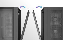 Darkflash Prosklená počítačová skříň DRX90 (černá)