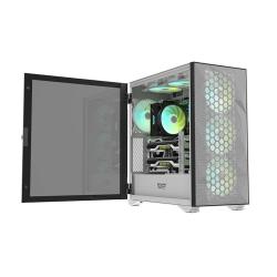 Darkflash Sada počítačových ventilátorů ARGB C6 3v1 120x120 (bílá)