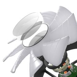Darkflash Sada počítačových ventilátorů ARGB INF8 3v1 120x120 (bílá)