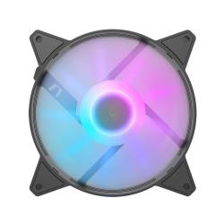 Darkflash Sada počítačových ventilátorů C6, RGB, 3v1 120x120 (černá)