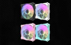 Darkflash Sada počítačových ventilátorů INF8 ARGB, 3v1 120x120 (černá)