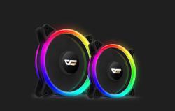 Darkflash Sada ventilátorů pro počítač ARGB DR12 Pro 5v1 120x120 (černá)