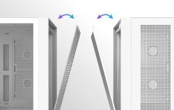 Darkflash Skleněná počítačová skříň DRX90 (bílá)