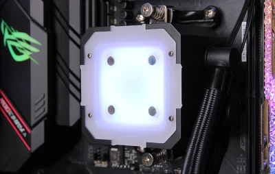 Darkflash DV360S bílé vodní chlazení CPU