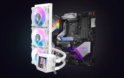 Darkflash DV360S bílé vodní chlazení CPU