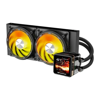 DarkFlash Explore DE240 černé vodní chlazení CPU