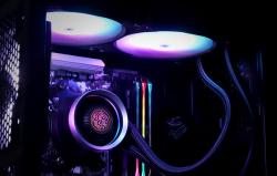 Darkflash Vodní chlazení CPU DN 240 (černé)