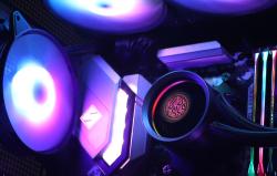 Darkflash Vodní chlazení CPU DN 240 (černé)