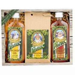 Dárková sada Pivrnec – gel 100 ml, sůl 150 g a šampon 100 ml Dárková sada Pivrnec – gel 100 ml, sůl 150 g a šampon 100 ml