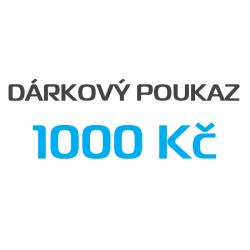 Dárkový poukaz na nákup v hodnotě 1000 Kč