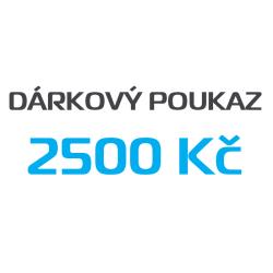Dárkový poukaz na nákup v hodnotě 2500 Kč